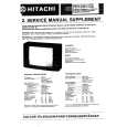HITACHI CPT2566 Manual de Servicio