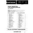 HITACHI C25P750 Manual de Servicio