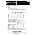HITACHI CS2562TAN Manual de Servicio