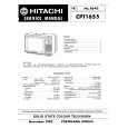 HITACHI CPT1655 Manual de Servicio