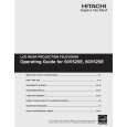 HITACHI 50V525E Manual de Usuario