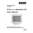 HITACHI CM1786MAD Manual de Usuario