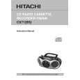 HITACHI CX71BS Manual de Usuario