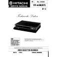 HITACHI VT63E Manual de Servicio