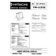 HITACHI VMLCD2E Manual de Servicio