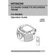 HITACHI CX38EBS Manual de Usuario