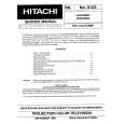 HITACHI 53SDX89BA Manual de Servicio