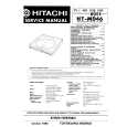 HITACHI HT-MD46 Manual de Servicio
