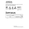 HITACHI DVPF3EUK Manual de Usuario