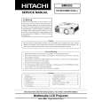 HITACHI CPSX1350W Manual de Servicio