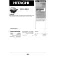 HITACHI C2117T Manual de Servicio