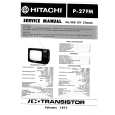 HITACHI P27FM Manual de Servicio