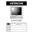 HITACHI CPX14QE Manual de Usuario