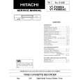 HITACHI VTFX685AC Manual de Servicio