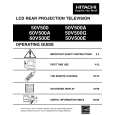 HITACHI 60V500E Manual de Usuario