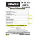 HITACHI 50V500 Manual de Usuario