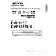 HITACHI DVP325E Manual de Usuario