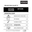 HITACHI 50DX20B Manual de Usuario