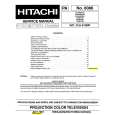 HITACHI 46UX50B Manual de Servicio