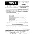 HITACHI 53SDX89B Manual de Servicio