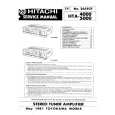 HITACHI HTA4000 Manual de Servicio