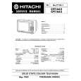 HITACHI CPT1663 Manual de Servicio