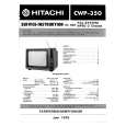 HITACHI CWP350 Manual de Servicio