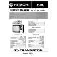 HITACHI P25 Manual de Servicio