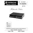 HITACHI VT145E/VPS Manual de Servicio
