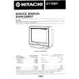 HITACHI C1709T Manual de Servicio