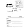 HITACHI CPT2282 Manual de Servicio