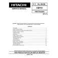 HITACHI CM751 Manual de Servicio