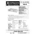 HITACHI HA2 Manual de Servicio