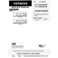 HITACHI VTFX630AW Manual de Servicio