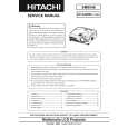HITACHI CPX445W Manual de Servicio