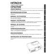 HITACHI CPX270W Manual de Usuario