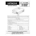 HITACHI CPS860W Manual de Servicio