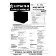 HITACHI HRD-MD58 Manual de Servicio