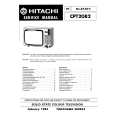 HITACHI CPT2082 Manual de Servicio