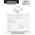 HITACHI CPX990W Manual de Servicio