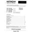 HITACHI CP2133TA Manual de Servicio