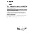 HITACHI PJLC5 Manual de Usuario