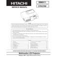 HITACHI CPX270W Manual de Servicio
